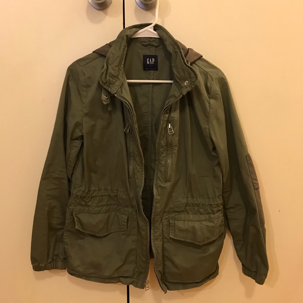 Gap Green Anorak in Small